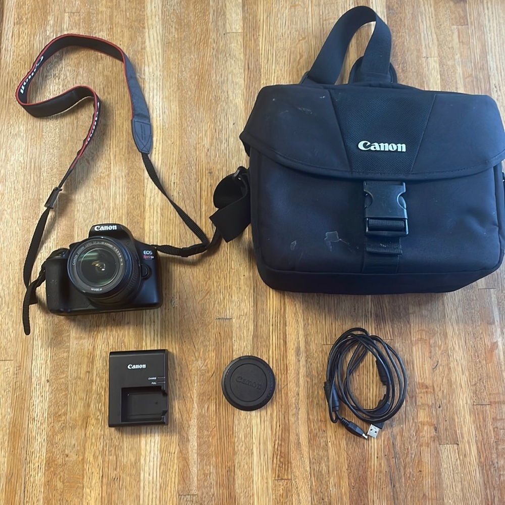 Canon Camera EOS Rebel T6 (black)